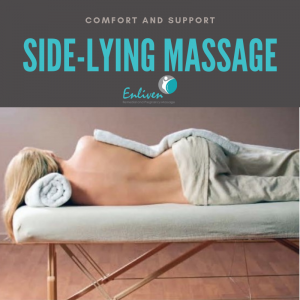 pregnancy side-lying massage